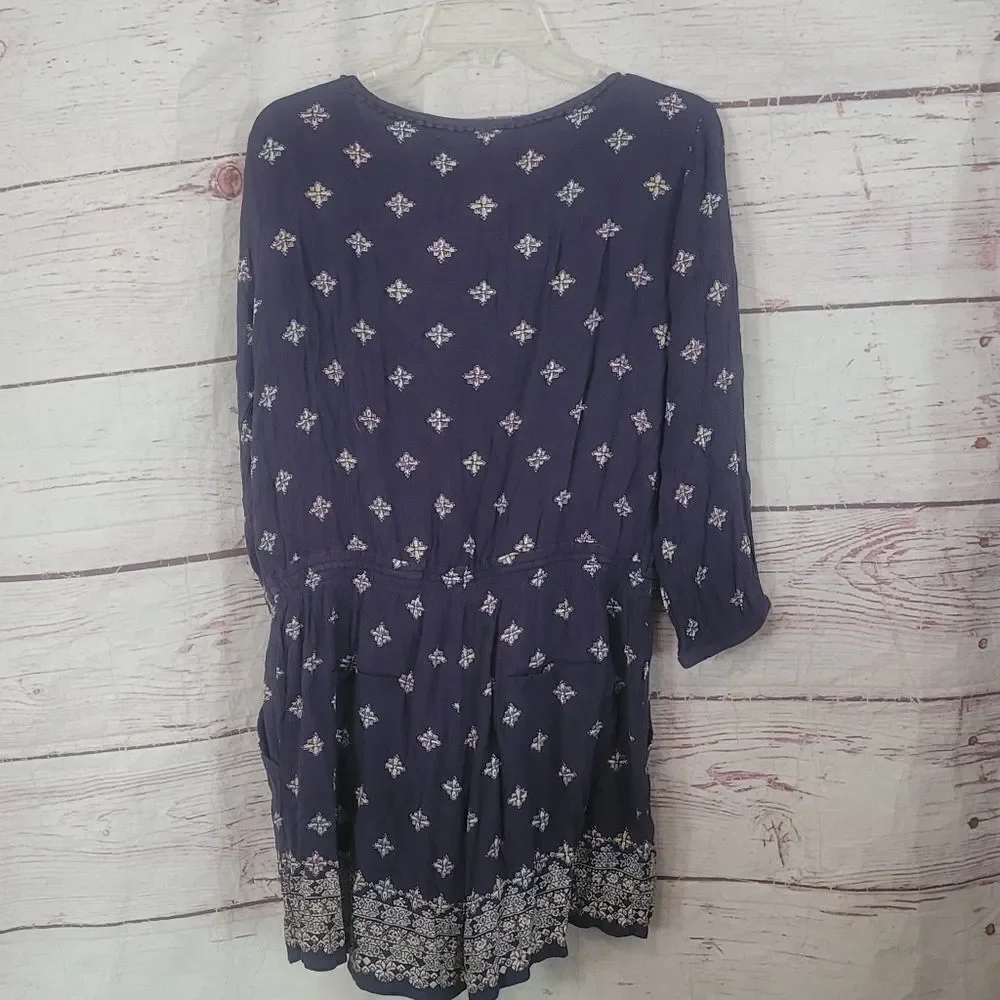 Anthropologie Lilka Starflower Romper Size L‎